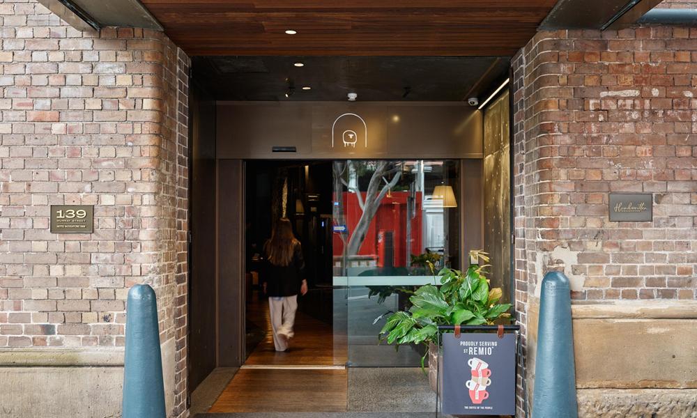 Hotel Woolstore 1888 Hotel Entrance